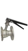 Flush Bottom Industrial Ball Valve